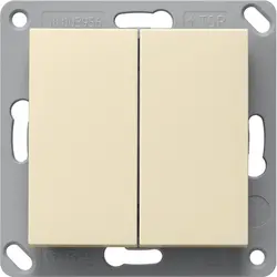 Gira EnOcean Funk Wandsender 2fach System 55 creme glänzend (242201)