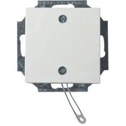 Busch-Jaeger Zugschalter Wechsel mit Zentralplatte einbau Balance SI (2610/6 UC-914-503 MU)