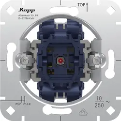 Kopp Kontrollschalter mit N-Klemme (508600001)