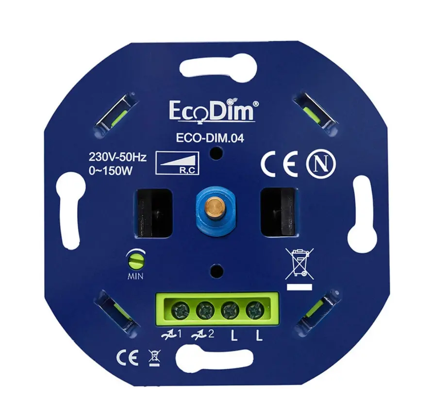 Universeller LED-Dimmer 0 - 150 Watt RC (ECO-DIM.04)
