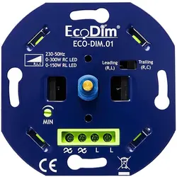 EcoDim Universeller LED-Dimmer 0 - 300 Watt RLC (ECO-DIM.01)