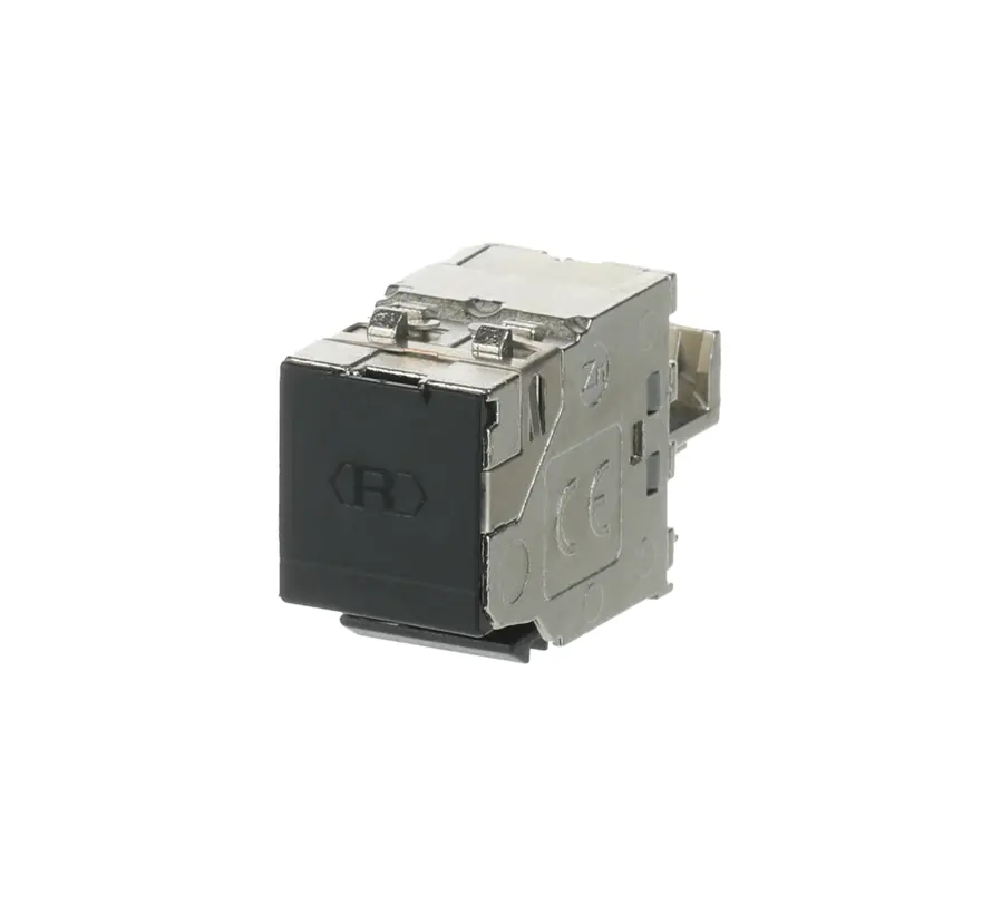 RJ45 Modularkupplung Keystone Cat.6 geschirmt (0229/04)