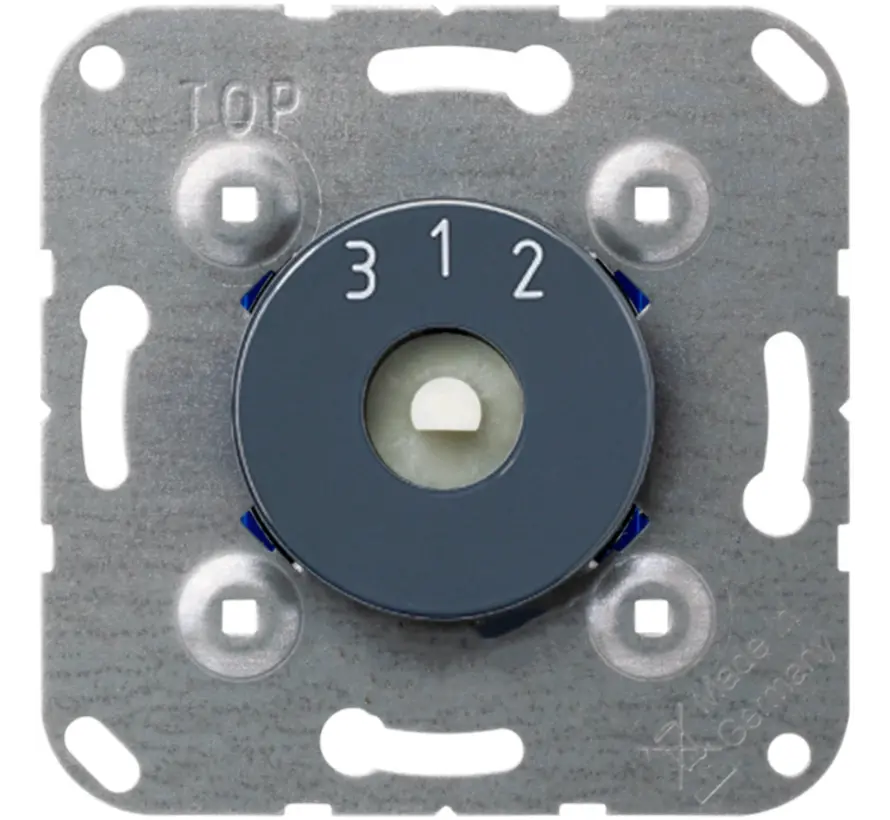 Dreistufenschalter 2-polig ohne AUS-Stellung (1504.20N)