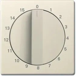 Busch-Jaeger Drehbedienaufsatz Zeitschalter 15 Minuten Future Linear creme glänzend (1770-82-103)