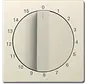 Drehbedienaufsatz Zeitschalter 15 Minuten Future Linear creme glänzend (1770-82-103)