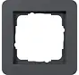 Abdeckrahmen 1fach E1 anthrazit matt (0211152)