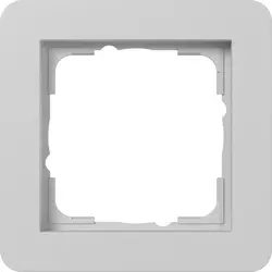 Gira Abdeckrahmen 1fach E1 grau matt (0211154)