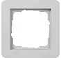 Abdeckrahmen 1fach E1 grau matt (0211154)