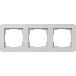 Gira Abdeckrahmen 3fach E1 grau matt (0213154)