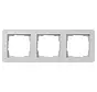Abdeckrahmen 3fach E1 grau matt (0213154)