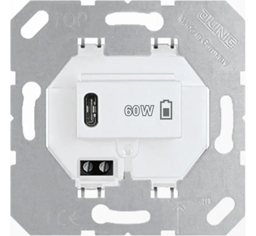 USB-Ladegerät Typ C mit Schnellladefunktion Power Delivery 60 Watt weiß (USB PD60 C WW)