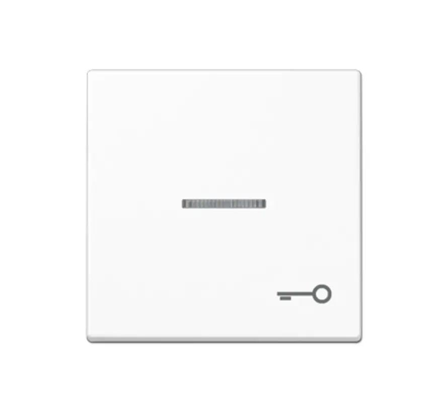 Wippe mit Kontrollfenster und symbol Schlüssel A-range alpinweiß (A 590 KO5 T WW)