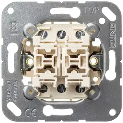 JUNG Doppeltaster 2x Wechsel (539 EU)