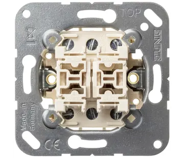 JUNG Doppeltaster 2x Wechsel (539 EU)
