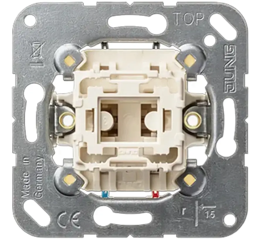 Taster 1-polig Wechsler mit N-klemme (533 EU)