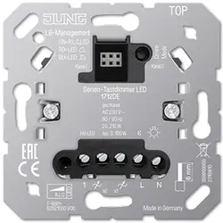 JUNG Tastdimmer 2-fach LED 2x 3-50W (1712 DE)
