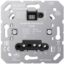 JUNG Tastdimmer Universal LED 3-100 W (1711 DE)