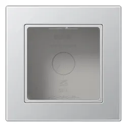JUNG Aufputz-Gehäuse 1-fach A550 aluminium (A 5581 BF A AL)