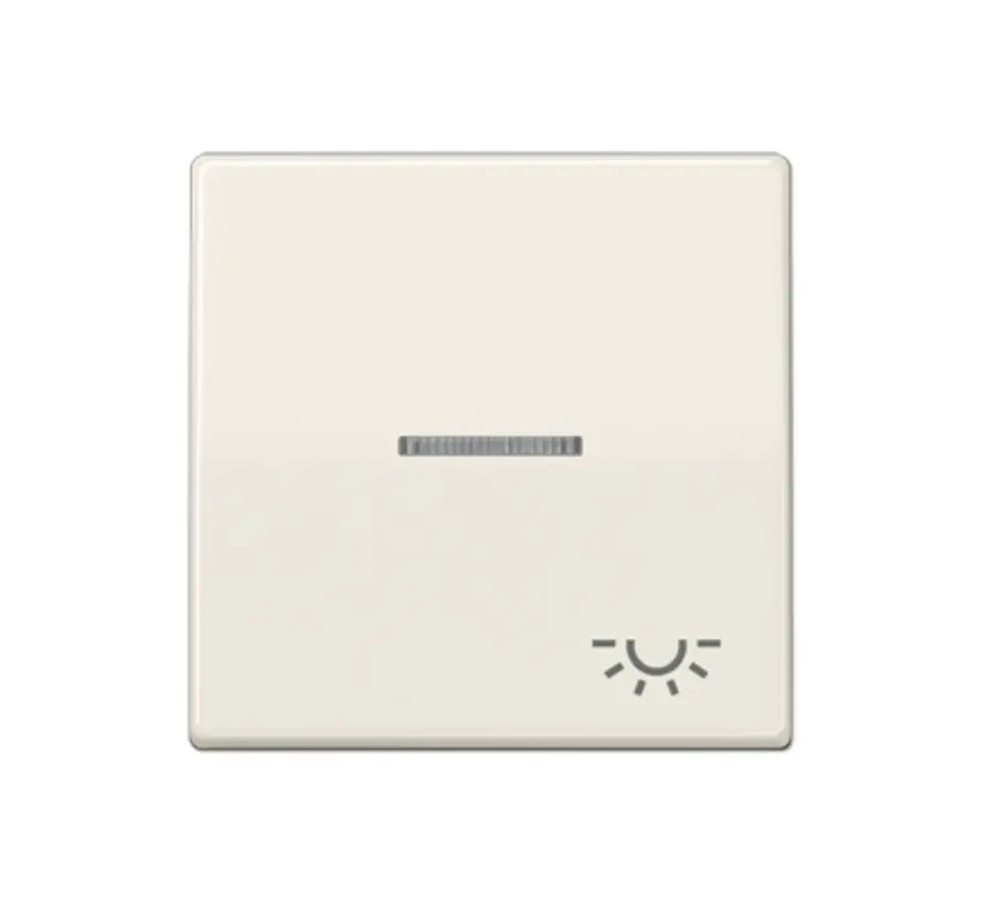 Wippe symbol Licht Kontrollfenster AS500 creme (AS 591 KO5L)