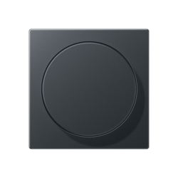 JUNG Dimmerbedienaufsatz Drehdimmer A-range anthrazit matt (A 1740 BF ANM)
