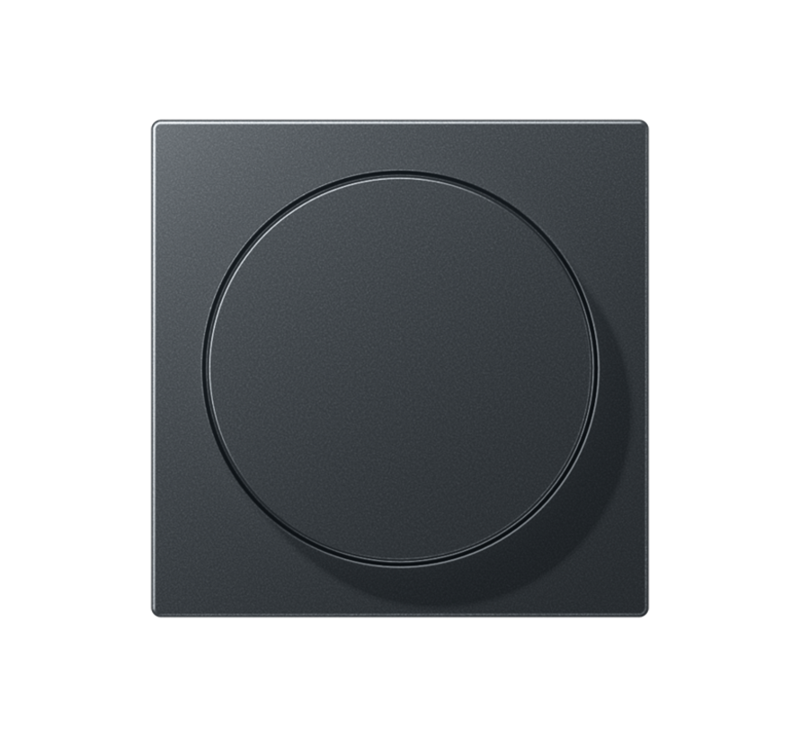 Dimmerbedienaufsatz Drehdimmer A-range anthrazit matt (A 1740 BF ANM)