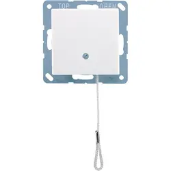 JUNG Zugschalter A-range schneeweiß matt (A 506 BF NUZ WWM)