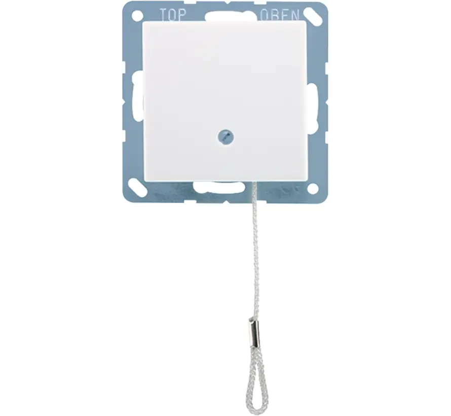 Zugschalter A-range schneeweiß matt (A 506 BF NUZ WWM)