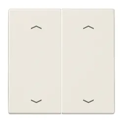 JUNG EnOcean Funk-Wandsender 4-Kanal mit Pfeilsymbolen LS990 creme (ENO LS 995 MP)