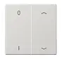 EnOcean Funk-Wandsender 4-Kanal mit 0–1 und Pfeilsymbolen LS990 hellgrau (ENO LS 995 P01 LG)