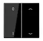 EnOcean Funk-Wandsender 4-Kanal mit 0–1 und Pfeilsymbolen LS990 schwarz (ENO LS 995 P01 SW)