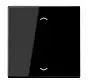 EnOcean Funk-Wandsender 2-Kanal mit Pfeilsymbolen LS990 schwarz (ENO LS 990 P SW)