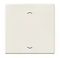 EnOcean Funk-Wandsender 2-Kanal mit Pfeilsymbolen LS990 creme (ENO LS 990 P)