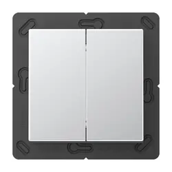 JUNG EnOcean Funk-Wandsender 4-Kanal A-range aluminium (ENO A 595 AL)