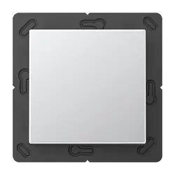 JUNG EnOcean Funk-Wandsender 2-Kanal A-range aluminium (ENO A 590 AL)