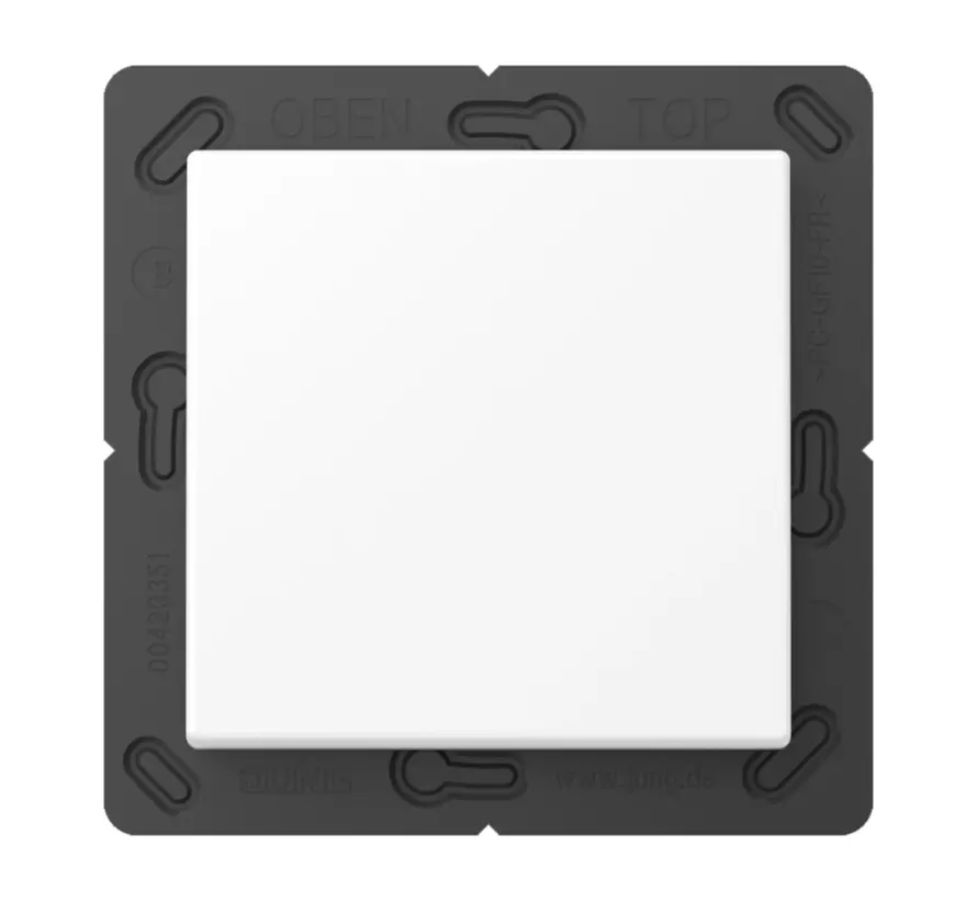 EnOcean Funk-Wandsender 2-Kanal A-range schneeweiß matt (ENO A 590 WWM)