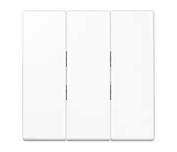 JUNG Wippe 3-fach LS990 alpinweiß (LS 993 BF WW)