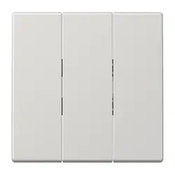 JUNG Wippe 3-fach LS990 hellgrau (LS 993 BF LG)