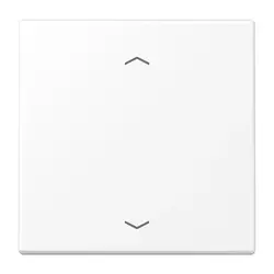 JUNG Wippe mit pfeilsymbole LS990 schneeweiß matt (LS 990 P WWM)