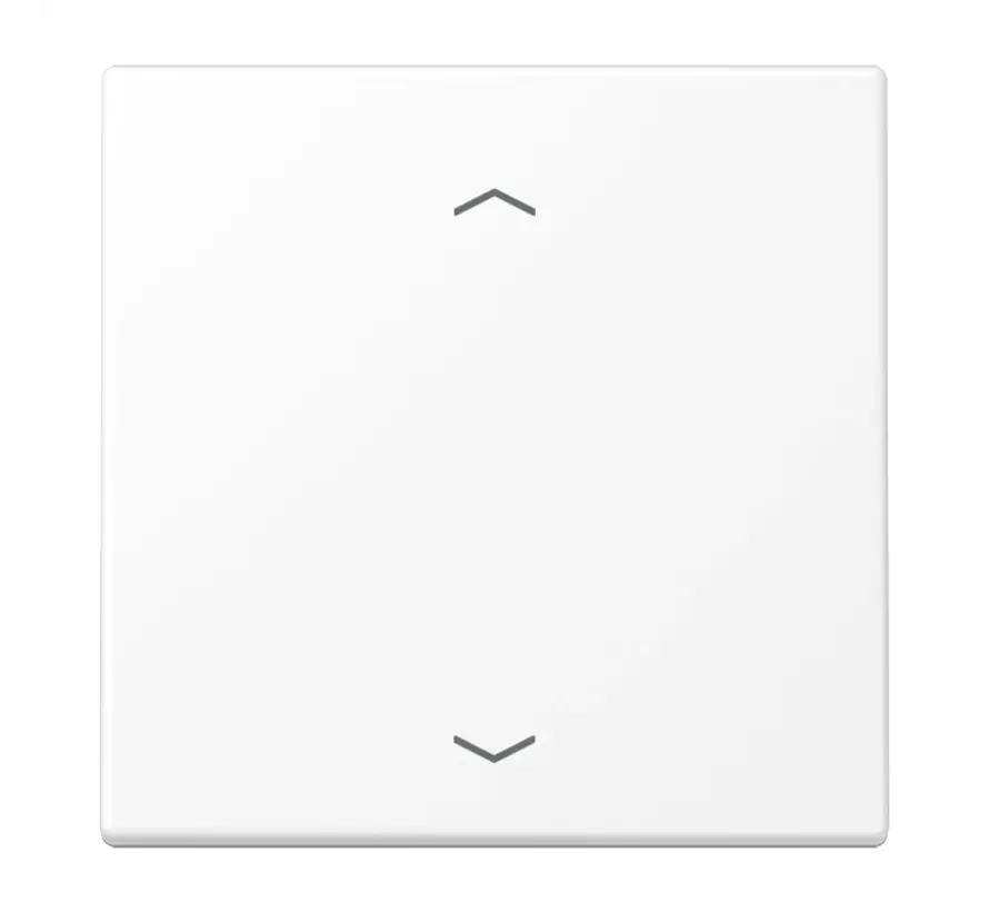 Wippe mit pfeilsymbole LS990 schneeweiß matt (LS 990 P WWM)