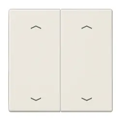 JUNG Wippe 2-fach mit pfeilsymbole LS990 creme (LS 995 MP)