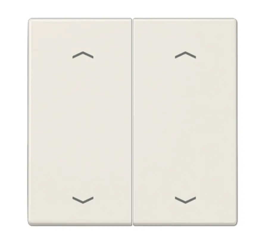 Wippe 2-fach mit pfeilsymbole LS990 creme (LS 995 MP)