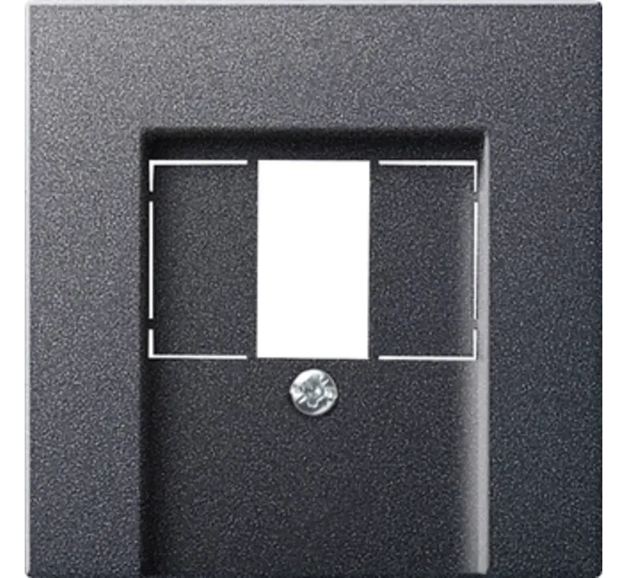 Abdeckung für USB-Spannungsversorgung PD System 55 anthrazit matt (037628)