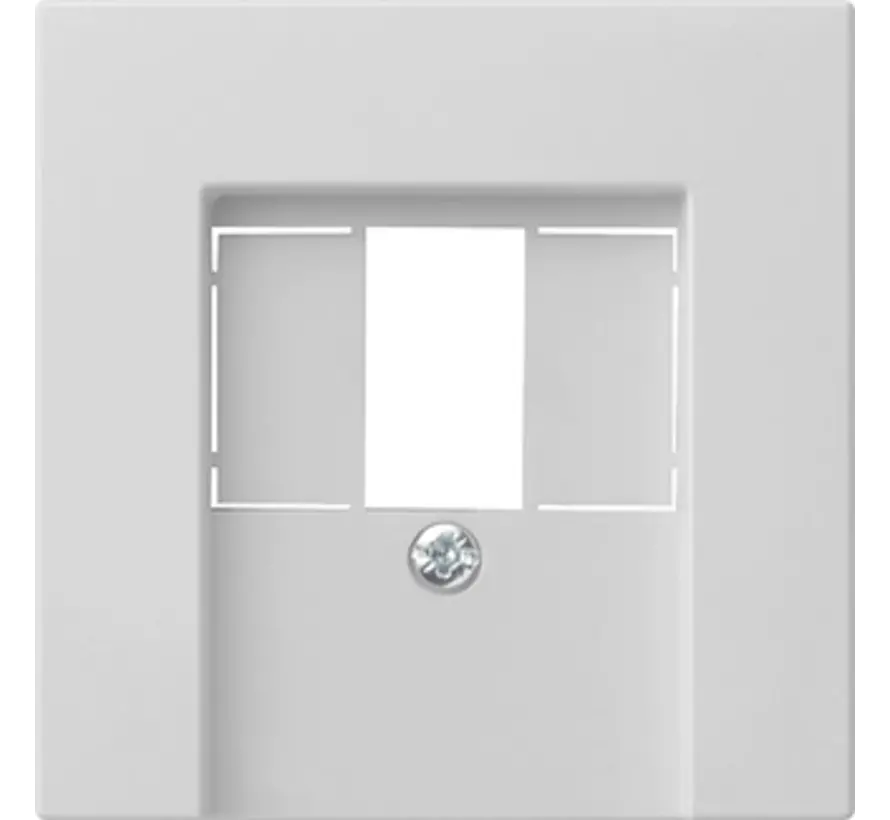 Abdeckung für USB-Spannungsversorgung PD System 55 grau matt (0376015)