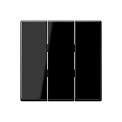 JUNG Wippe 3-fach A-range schwarz (A 593 BF SW)