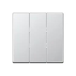 JUNG Wippe 3-fach A-range aluminium (A 593 BF AL)