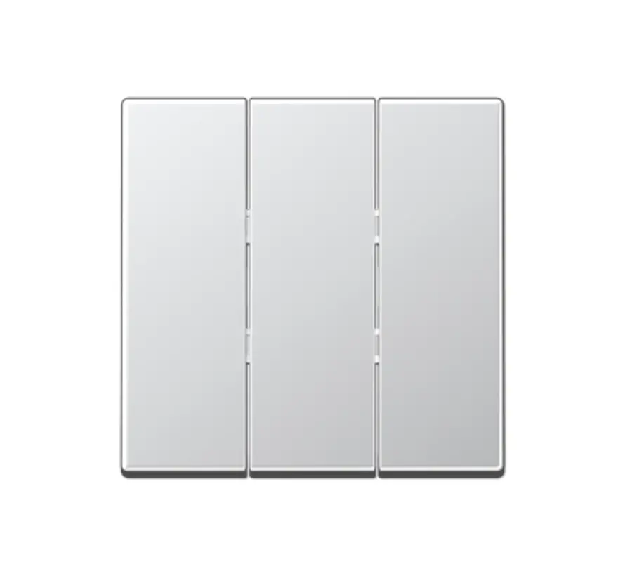 Wippe 3-fach A-range aluminium (A 593 BF AL)