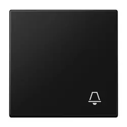 JUNG Wippe symbol Klingel LS990 graphitschwarz matt (LS 990 K SWM)