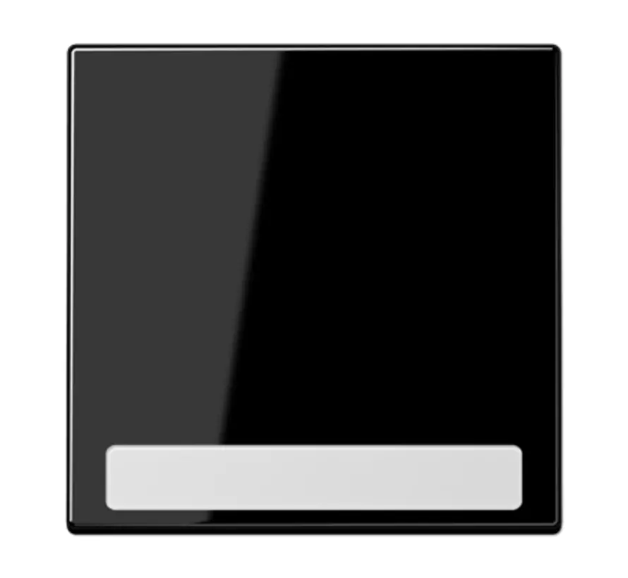 Wippe mit Beschriftungsfeld LS990 schwarz glänzend (LS 990 NA SW)