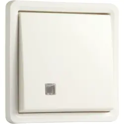 Niko Hydro 2-poliger Kontrollschalter mit Schraubklemmen 10A weiß (701-37200)