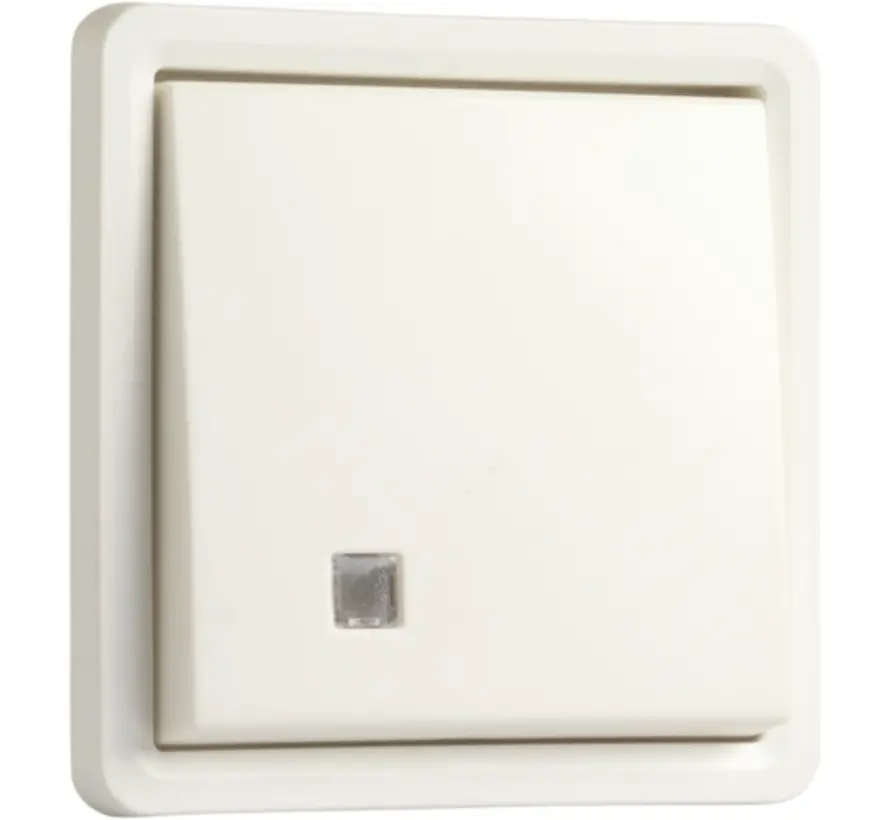 Hydro 2-poliger Kontrollschalter mit Schraubklemmen 10A weiß (701-37200)